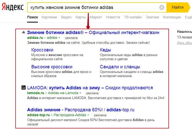 Форматы объявлений в Яндекс Директе